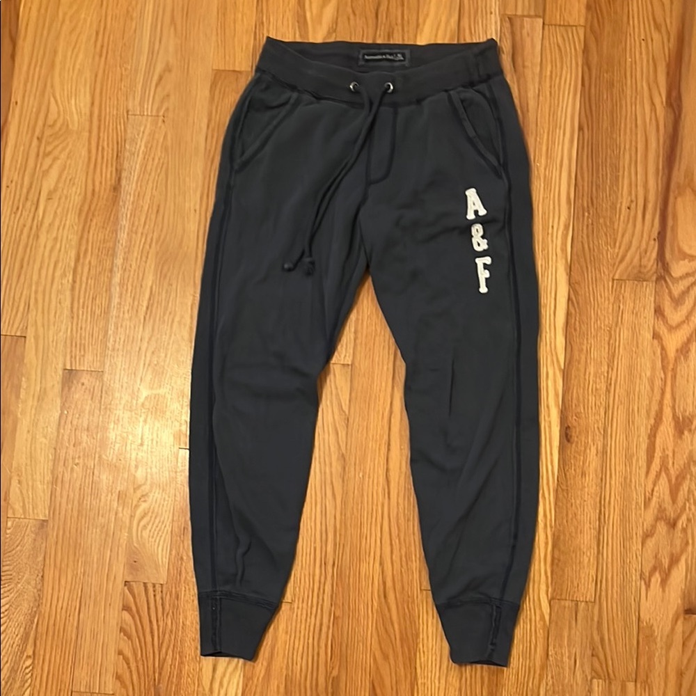 A&F Navy Joggers